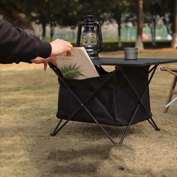 Small Folding Camping Table PERFECT FOR FOOD DELIVERY SERVICES - Picture 10 of 11